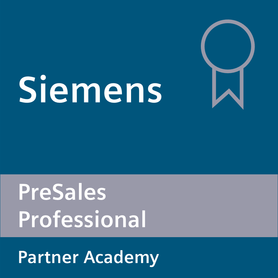 2022 Siemens Digital Industries Software PreSales Professional Certificate