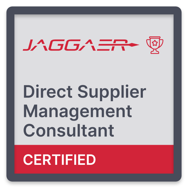 Certified Direct Supplier Management Consultant