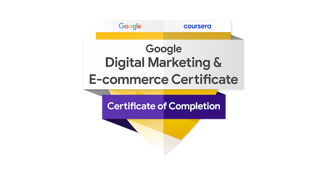 Google Digital Marketing Certificate Badge