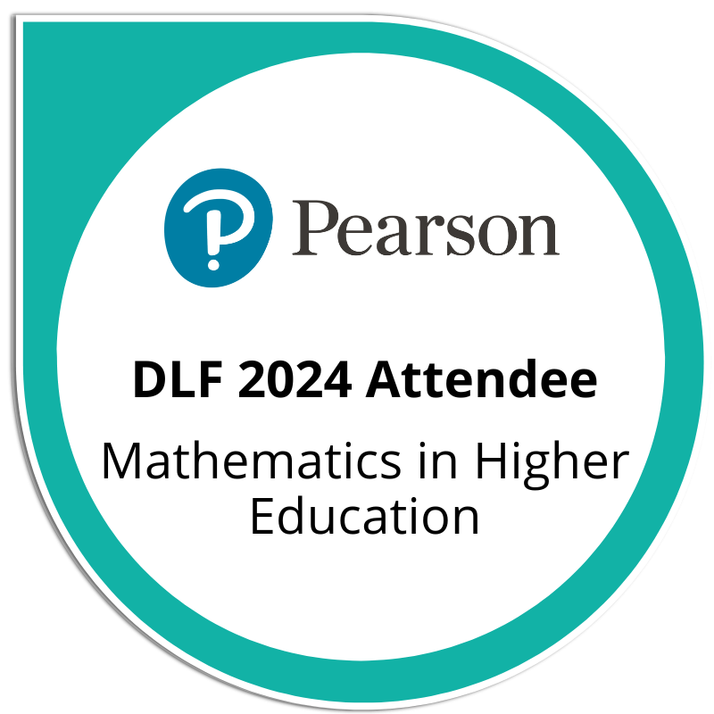 DLF 2023 Attendee Mathematics in Higher Education Credly