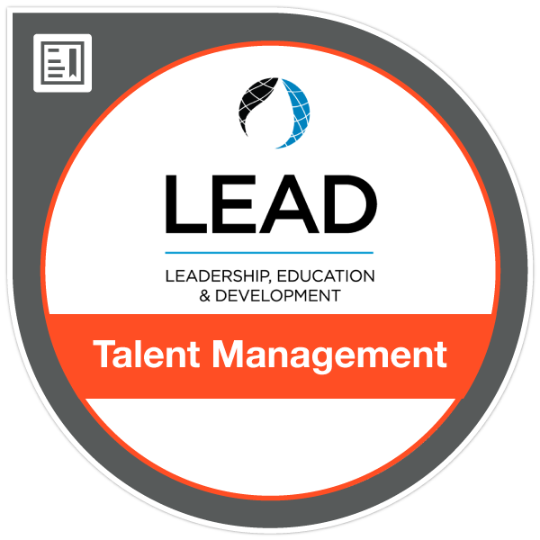 ICA LEAD Talent Management Credential