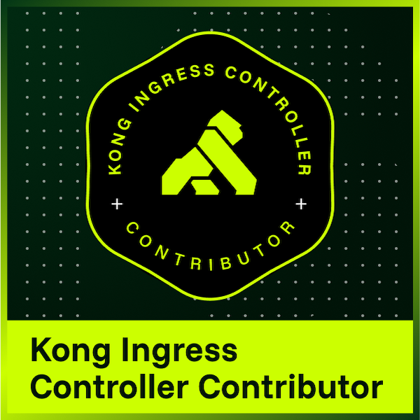 Kong Ingress Controller Contributor