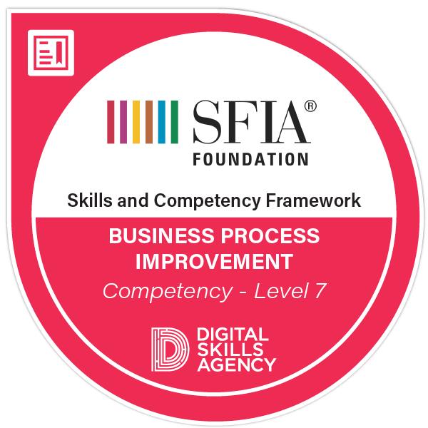 Business Process Improvement Competency Level 7 Credly
