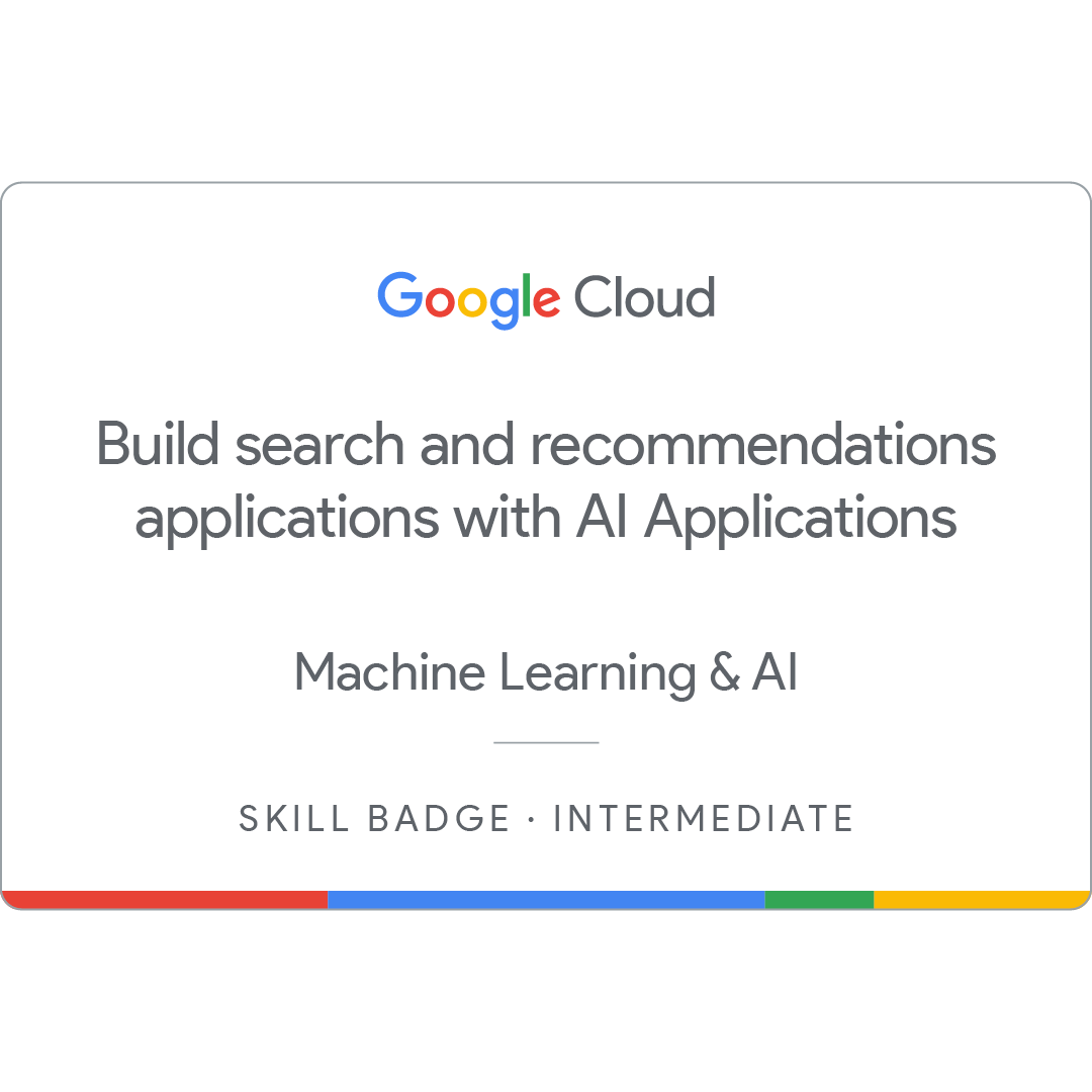 Build search and recommendations applications with AI Applications