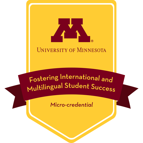 Fostering International and Multilingual Student Success