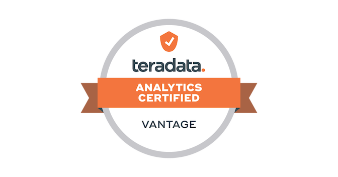 Vantage Analytics Certification - Credly