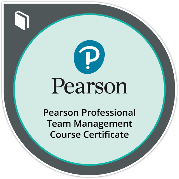 Pearson Professional: Team Management Course Certificate