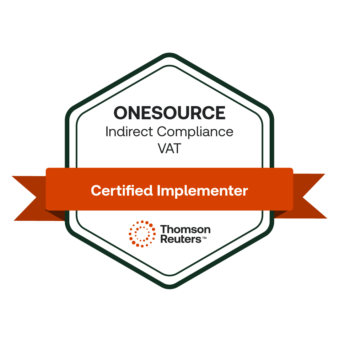 ONESOURCE Indirect Compliance VAT Certified Implementer