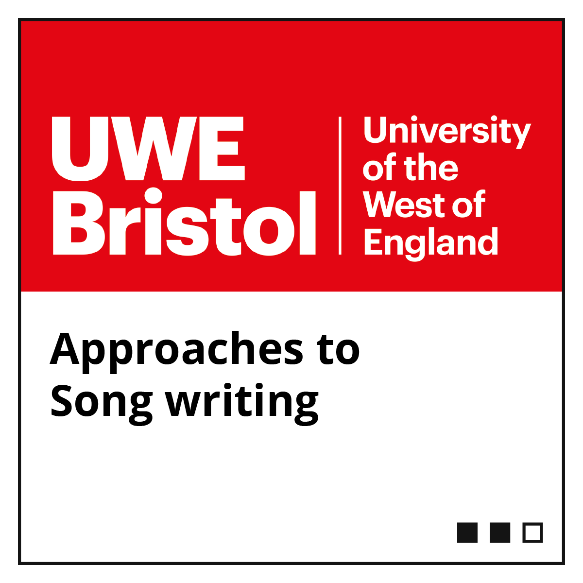 Approaches to Song Writing