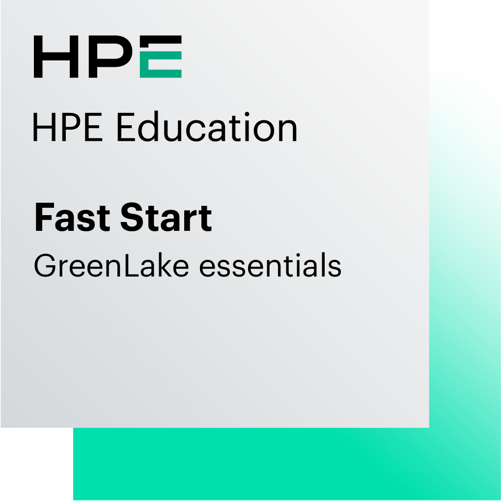 Fast Start – GreenLake essentials