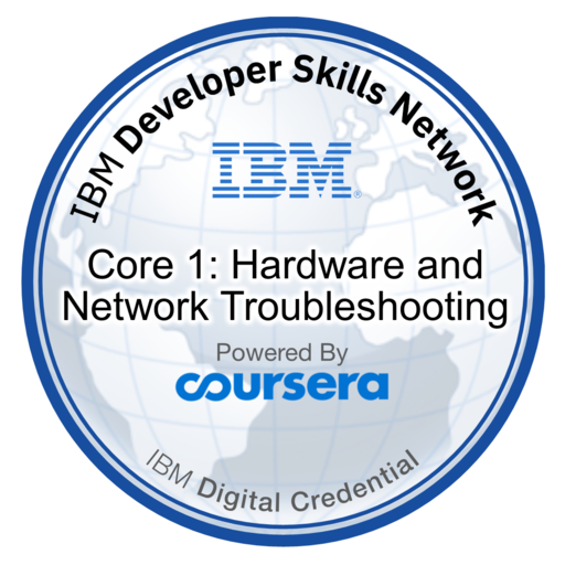 Core 1 Hardware and Network Troubleshooting Credly