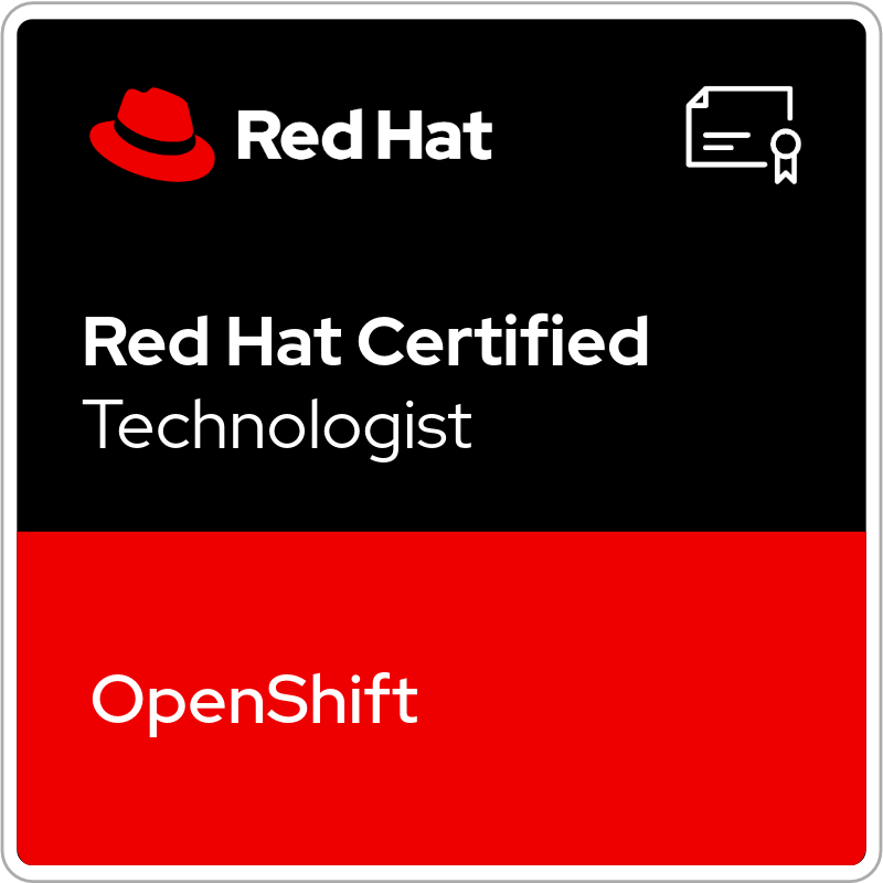 Red Hat Certified Technologist in OpenShift