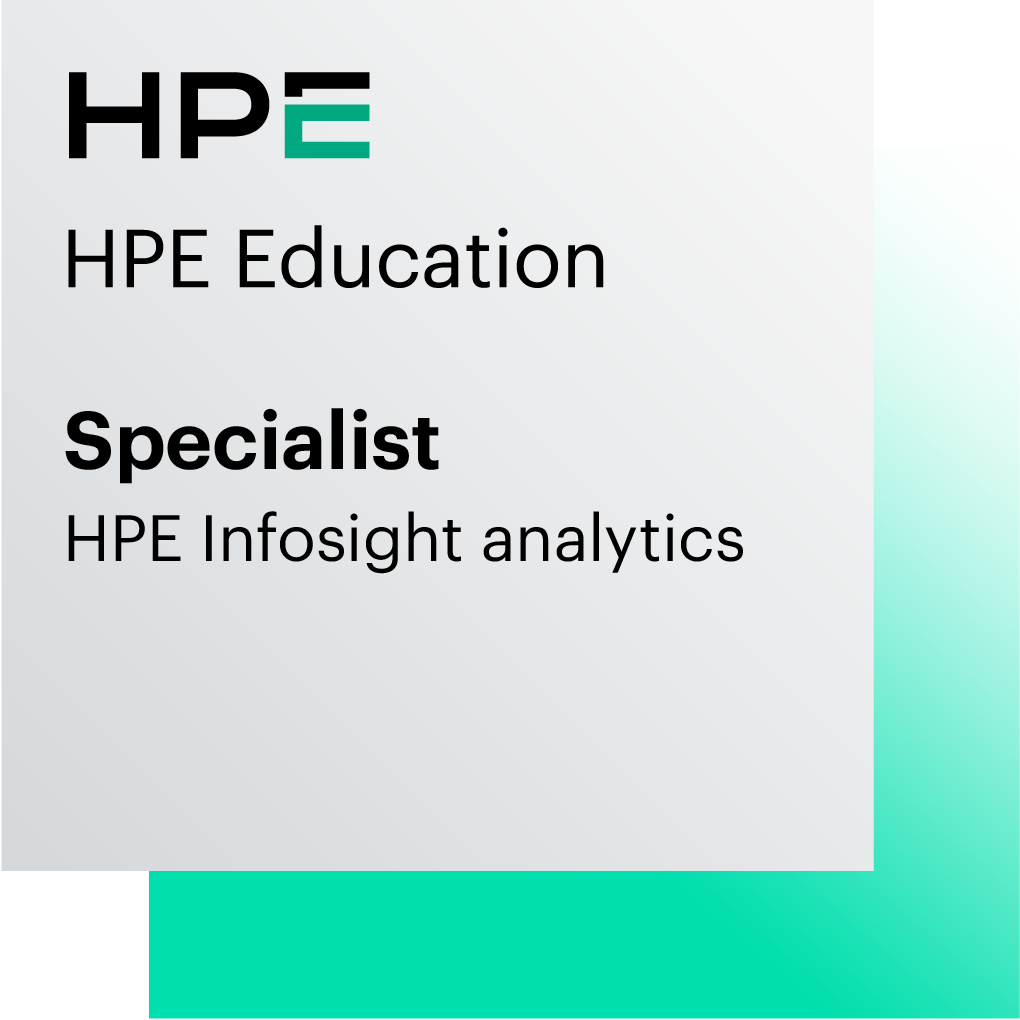 Specialist - HPE Infosight analytics