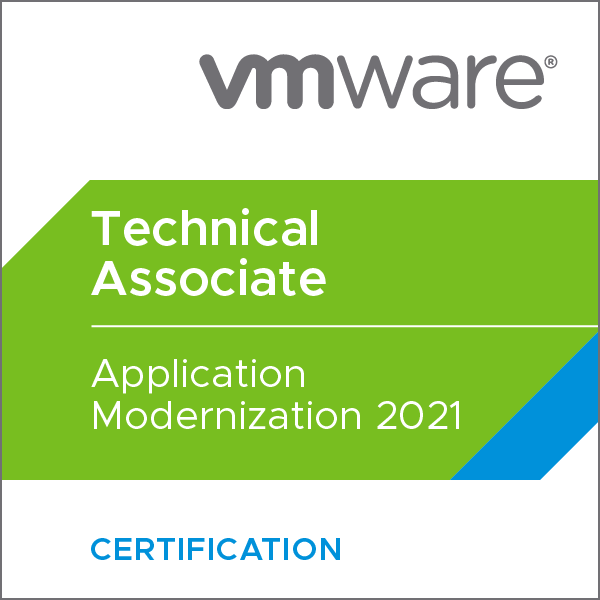 VMware Certified Technical Associate - Application Modernization 2021