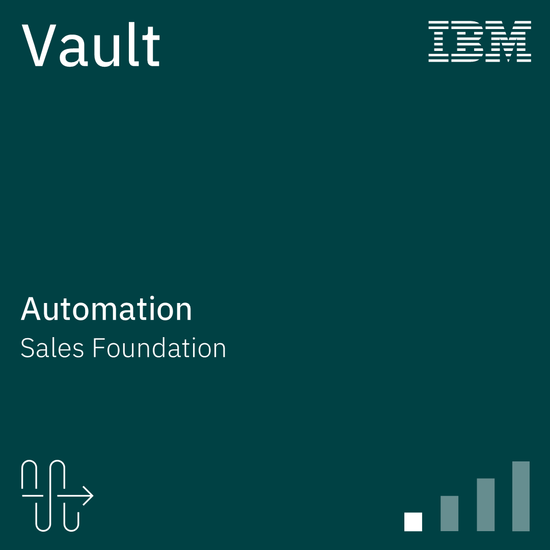 Vault Sales Foundation badge