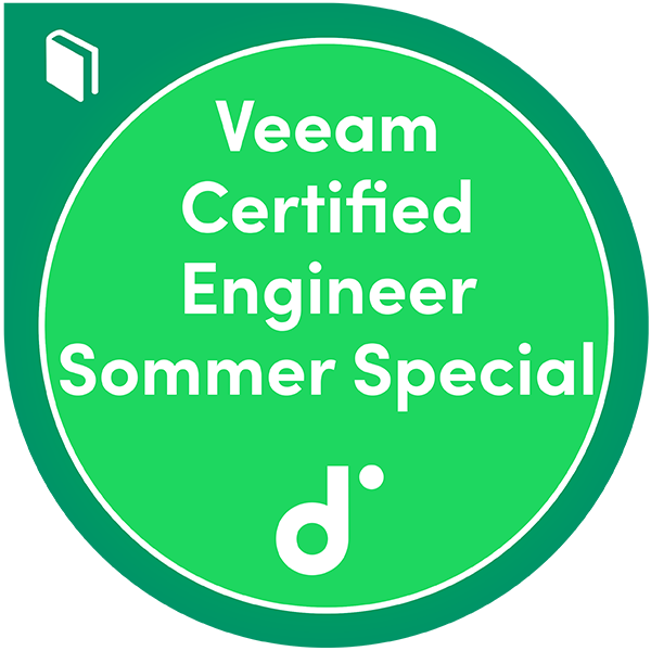 Kursteilnahme: Veeam Certified Engineer Sommer Special