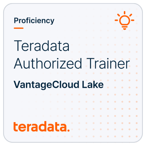 Authorized Trainer - Vantage CloudLake - Credly