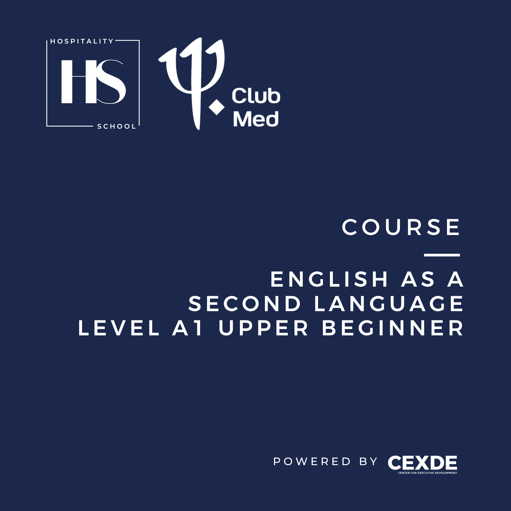 Direct English | Foundation・Level1・2 English as a Second Language (ESL) Level A1 Upper Beginner