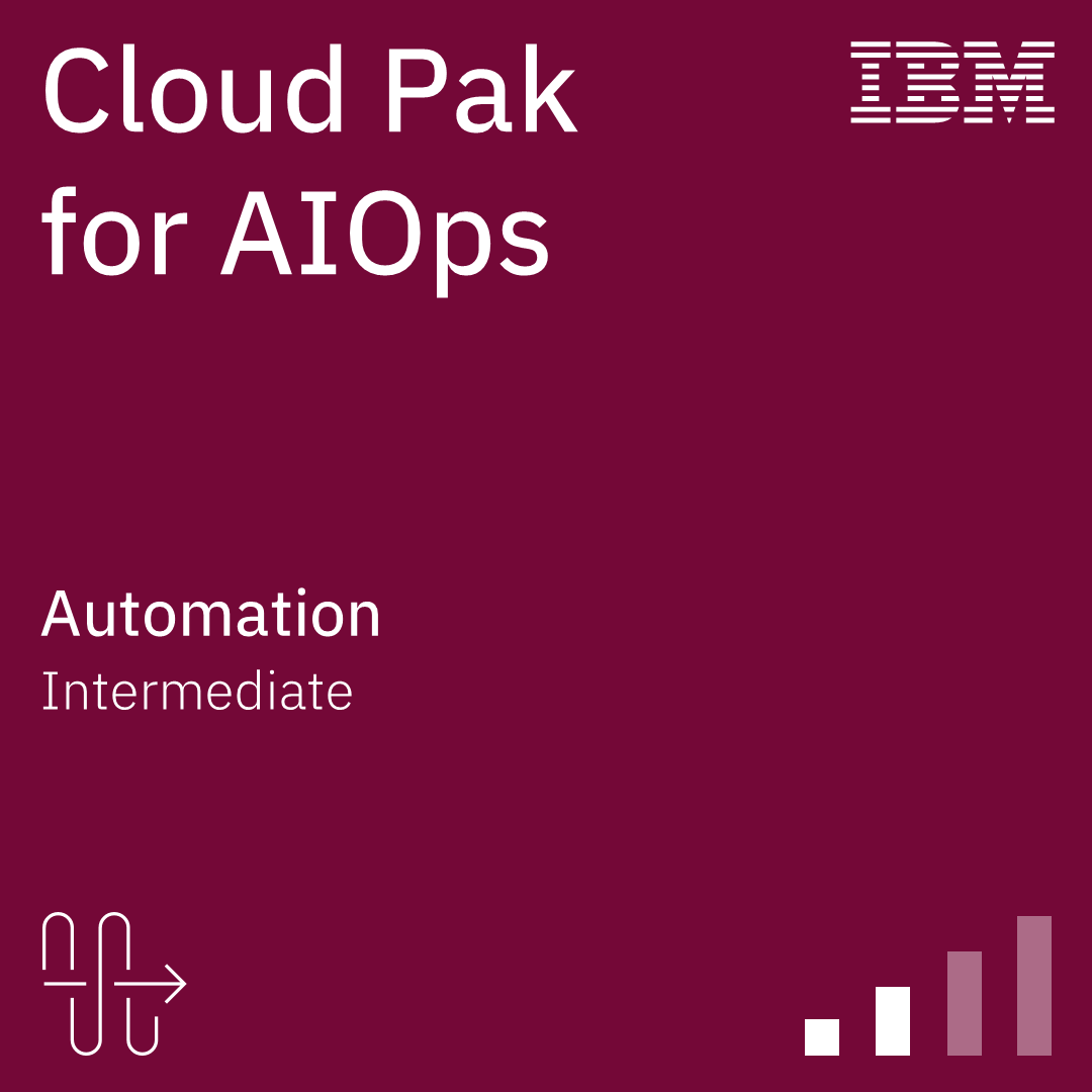 Cloud Pak for AIOps Intermediate