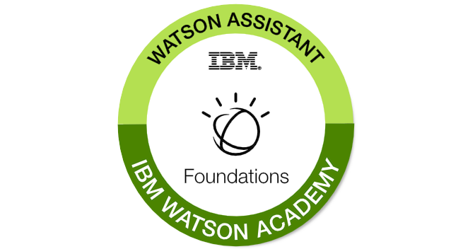 Watson Assistant Foundations - Credly