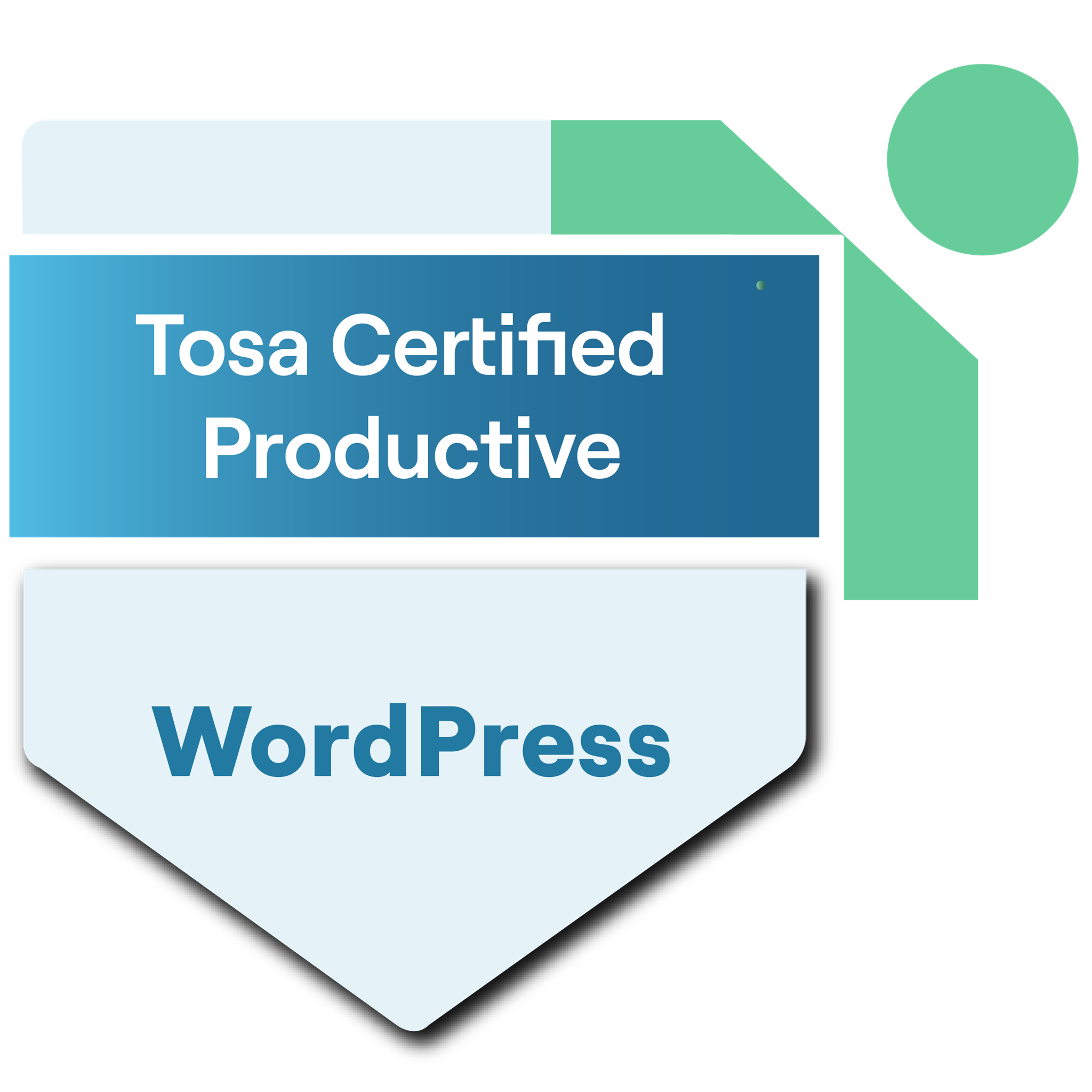 Tosa Certified User for WordPress - Productive Level