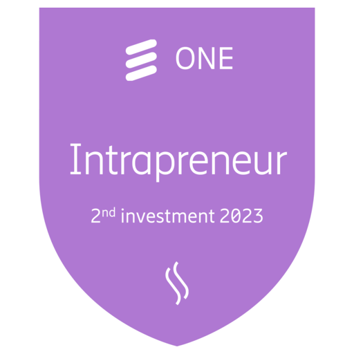 Intrapreneur- Ericsson ONE 2023 - Credly