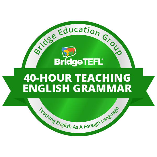 40-Hour Specialized Certificate in Teaching English Grammar (Grammar Advisor)