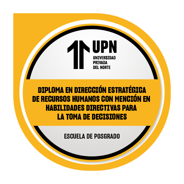 Diploma en Dirección Estratégica de Recursos Humanos con Mención en Habilidades Directivas para la Toma de Decisiones