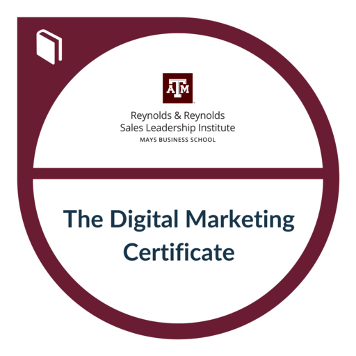 The Facebook Digital Marketing Certificate from Texas A&M - Credly