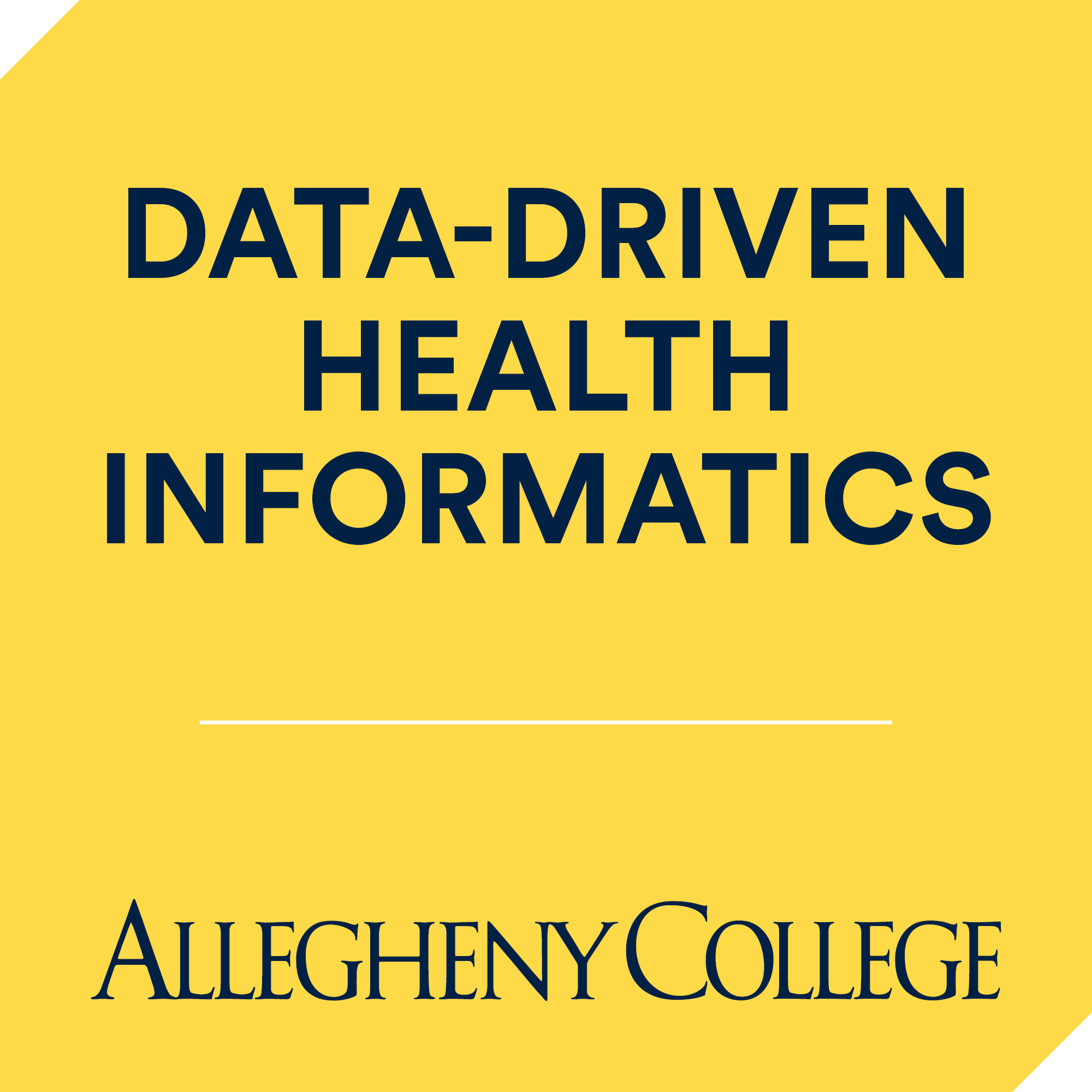 Data-driven Health Informatics