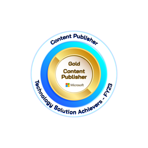 Content Publisher Gold - Credly