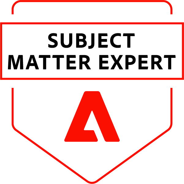 Adobe Subject Matter Expert - Adobe Real-Time CDP Developer Expert