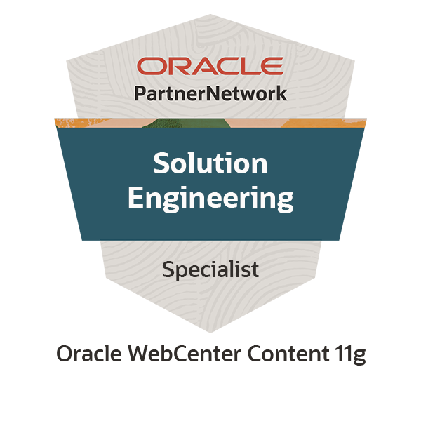 Oracle WebCenter Content 11g Solution Engineer Specialist