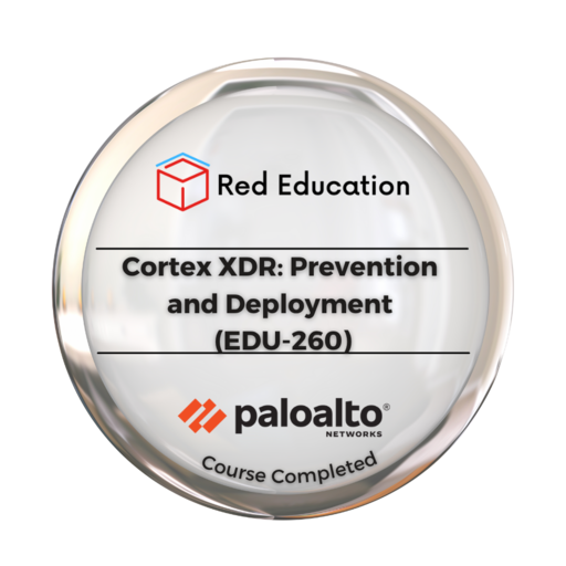 Cortex XDR: Prevention and Deployment (EDU-260) - Credly