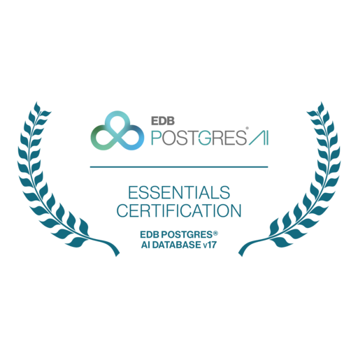 EDB Postgres® AI Database Essentials v17 Certification - Credly