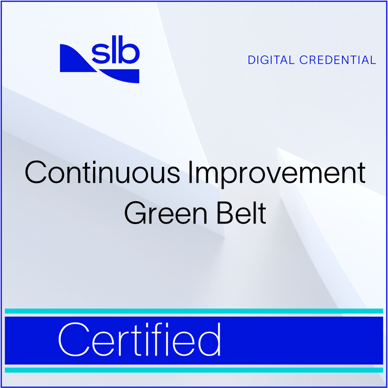 Continuous Improvement (CI) Green Belt - Certified