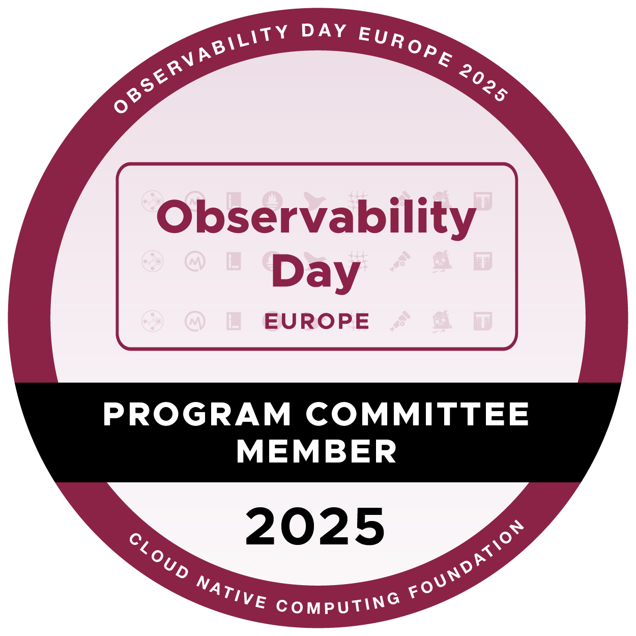 Observability Day EU 2025 Program Committee Member Badge badge