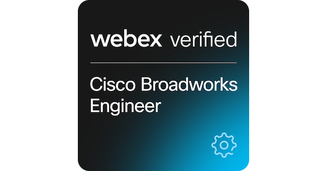 Cisco BroadWorks Engineer - Credly