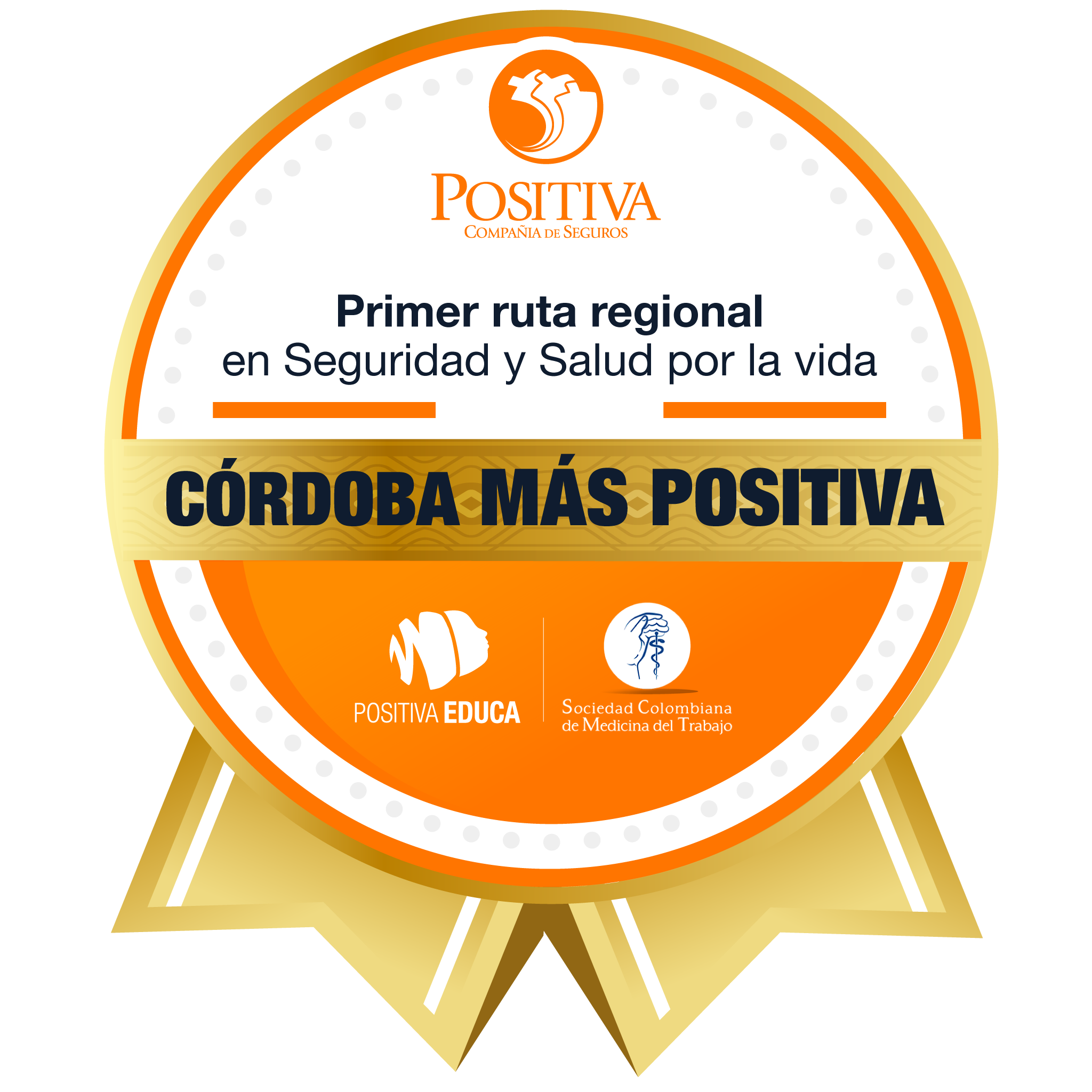 Córdoba más Positiva 1er Ruta regional en Seguridad y Salud para la vida