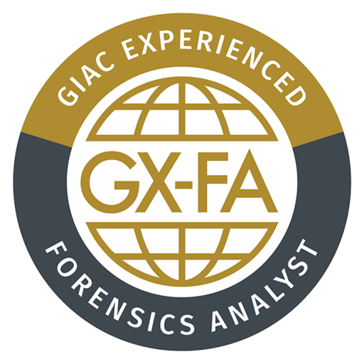GIAC Experienced Forensic Analyst (GX-FA) - Credly