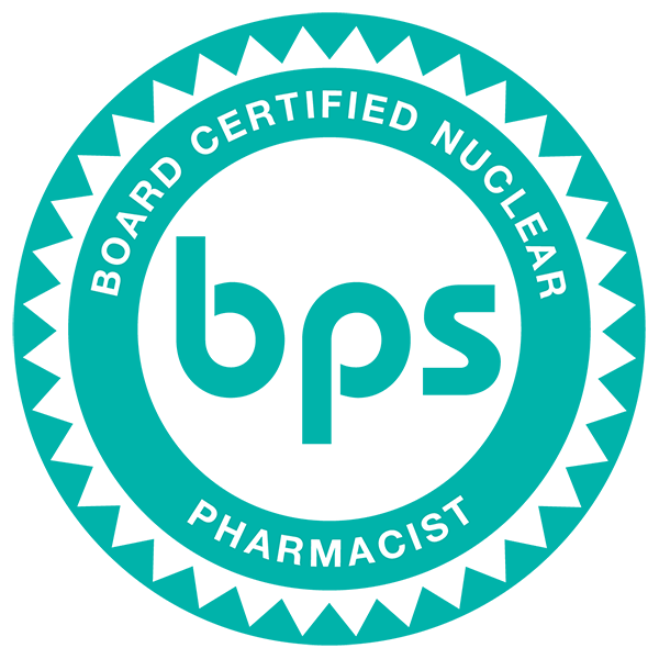 Board Certified Nuclear Pharmacist