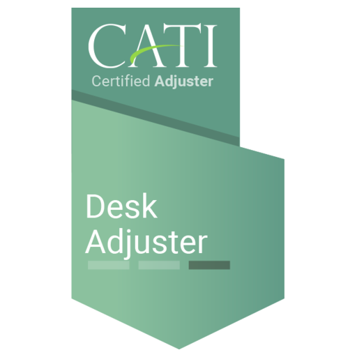 CATI Certified Adjuster Desk Adjuster Credly
