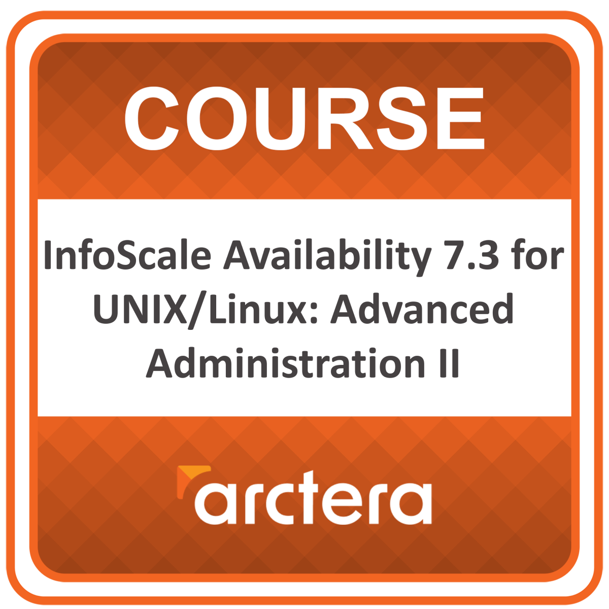 Arctera InfoScale Availability 7.3 for UNIX/Linux: Advanced Administration II