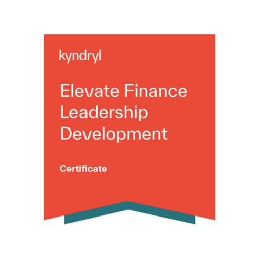 Elevate Finance Leadership Development Certificate - Credly