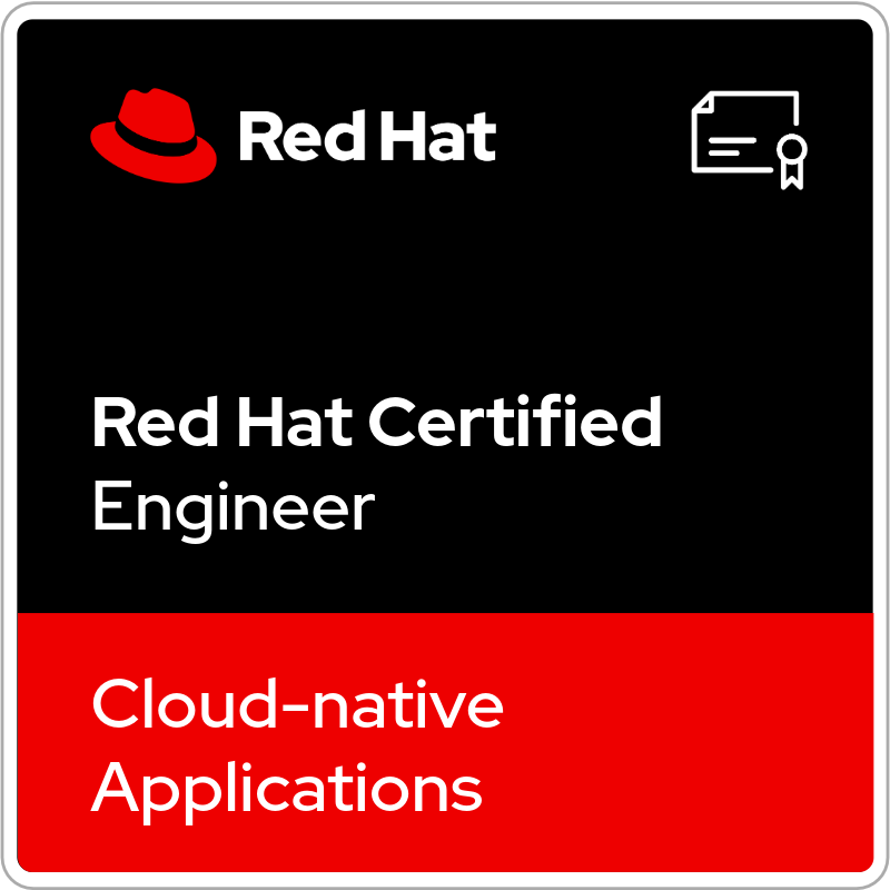 Red Hat Certified Engineer in Cloud-native Applications