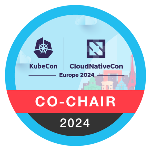 Co-Chair: KubeCon + CloudNativeCon Europe 2024 - Credly
