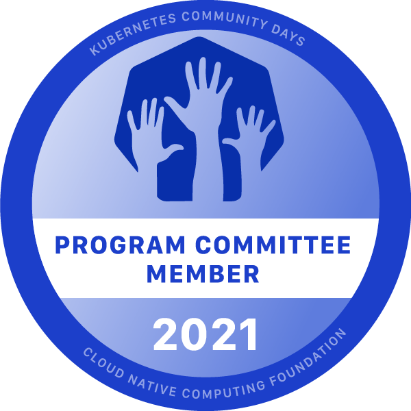 Program Committee Member Community Days 2021 Credly