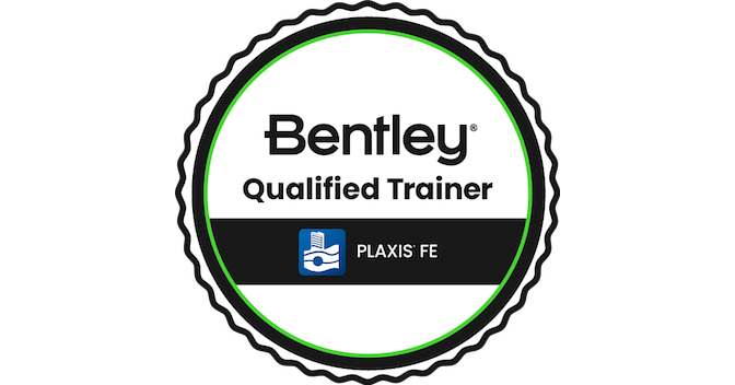 Bentley Qualified Trainer - PLAXIS FE - Credly