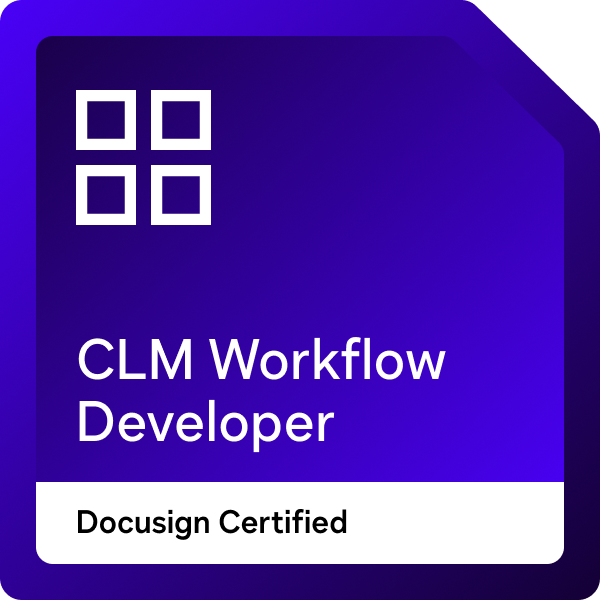 Certified Docusign CLM Workflow Developer