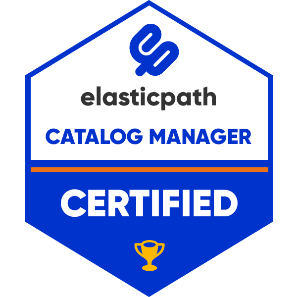 Elastic Path Commerce Certified Catalog Manager